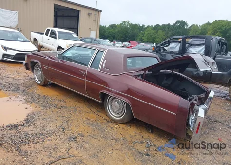 1983 Cadillac Deville z USA, uszkodzony, nr VIN 1G6AD478XD9188736